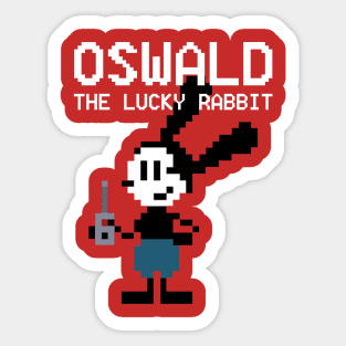 Oswald The Lucky Rabbit Keep Walking 1927 Sticker